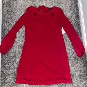 Magenta cocktail dress